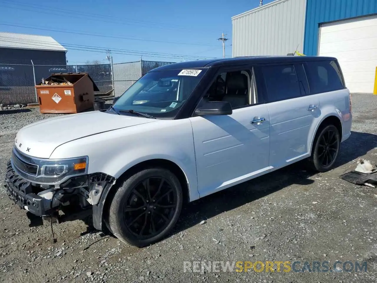 1 fotografías del automóvil dañado 2FMHK6D84KBA03383 FORD FLEX 2019