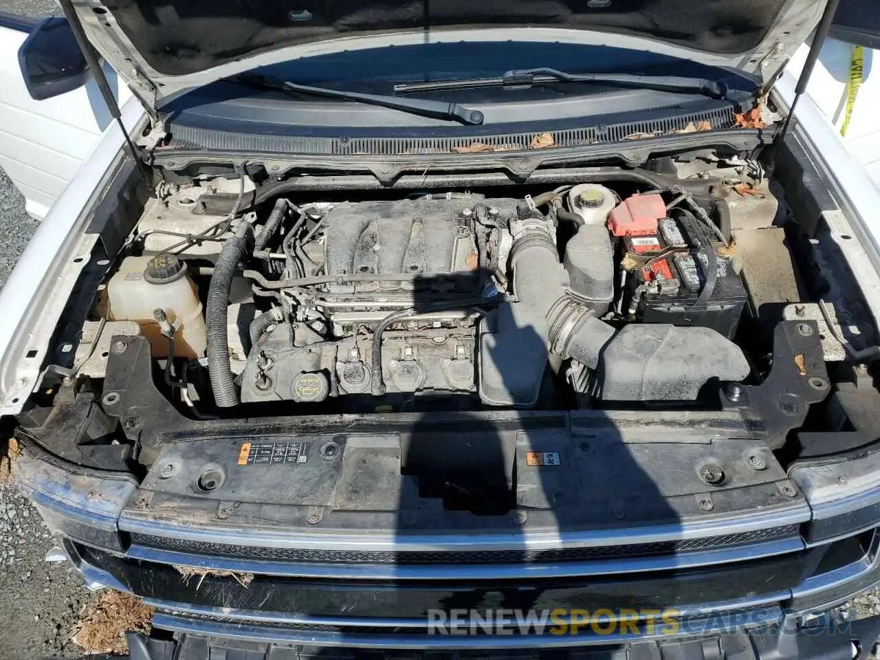 12 fotografías del automóvil dañado 2FMHK6D84KBA03383 FORD FLEX 2019