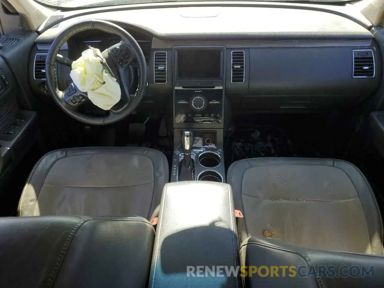 8 fotografías del automóvil dañado 2FMHK6D84KBA03383 FORD FLEX 2019