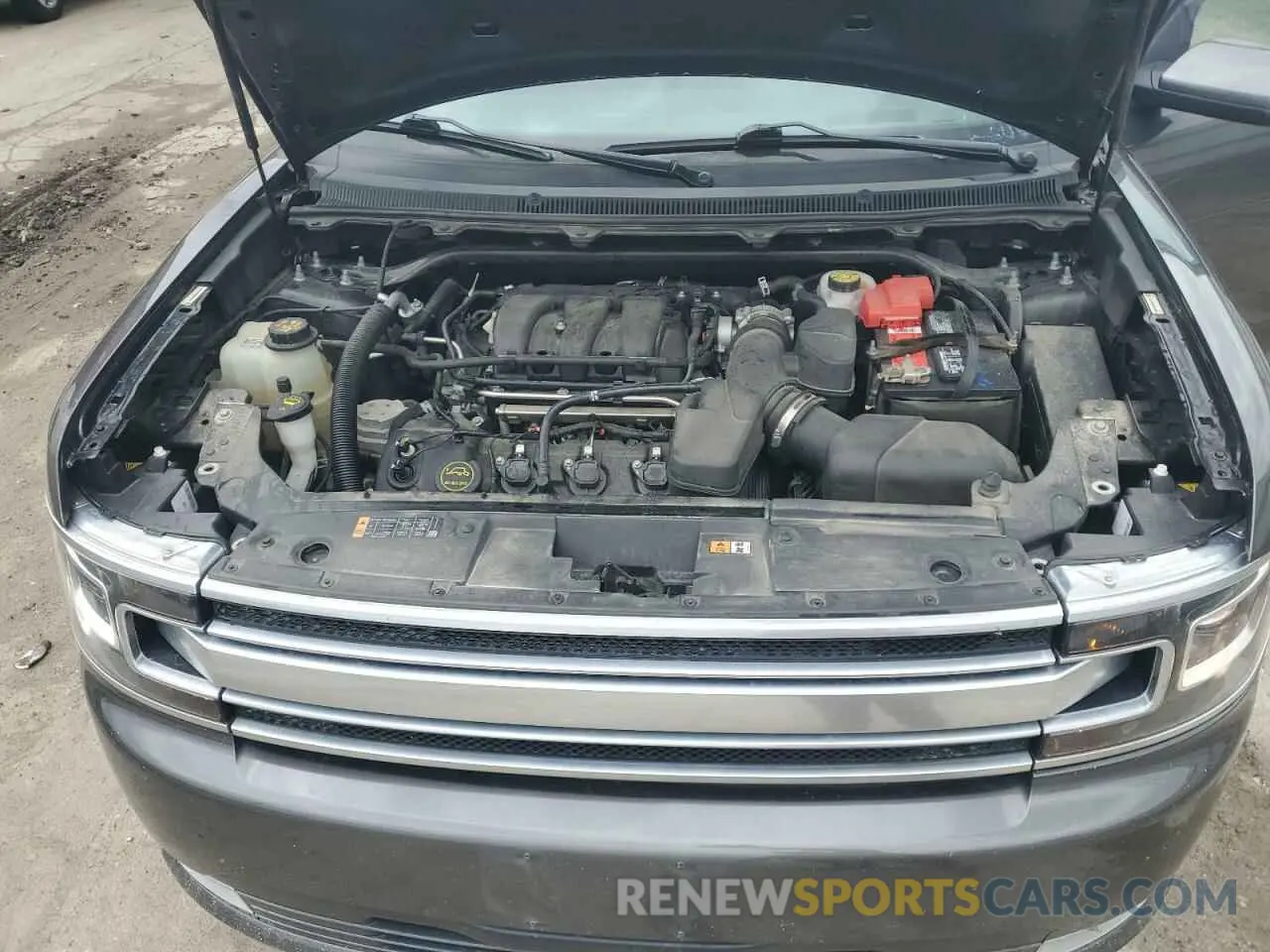 12 fotografías del automóvil dañado 2FMHK6D86KBA27216 FORD FLEX 2019