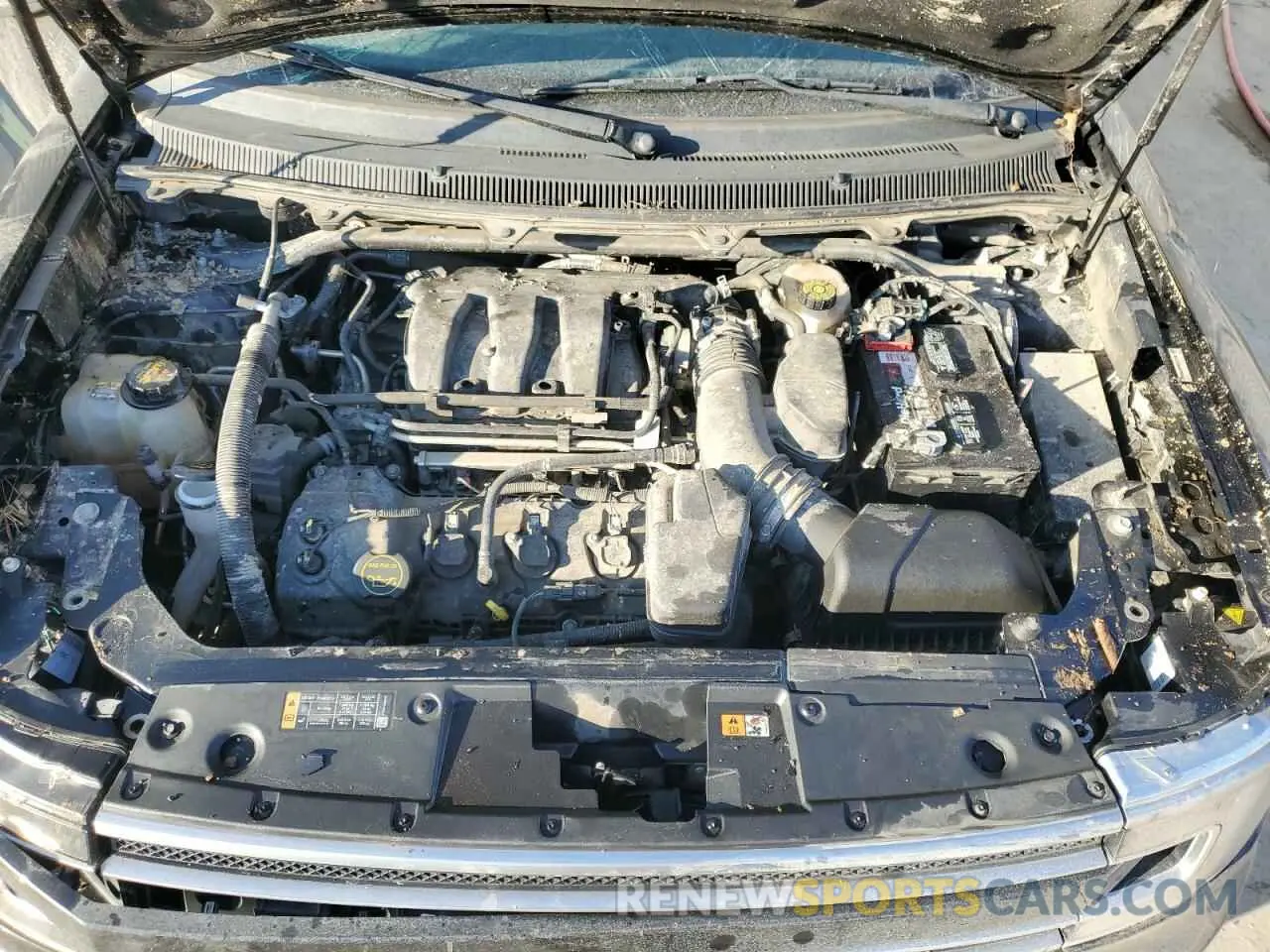 12 fotografías del automóvil dañado 2FMHK6D87KBA17438 FORD FLEX 2019