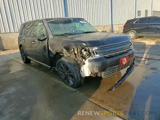 14 fotografías del automóvil dañado 2FMHK6D87KBA17438 FORD FLEX 2019