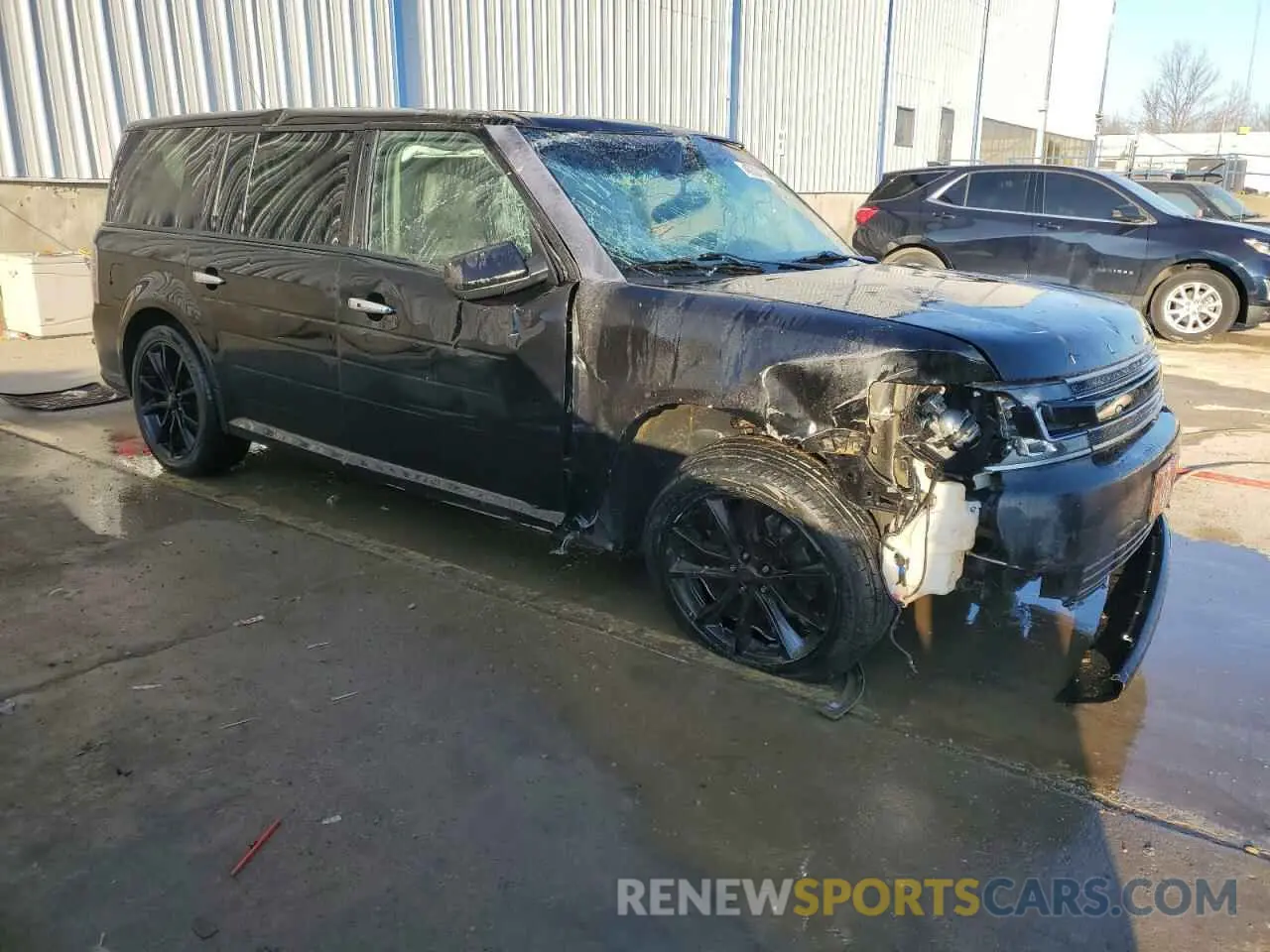 4 fotografías del automóvil dañado 2FMHK6D87KBA17438 FORD FLEX 2019