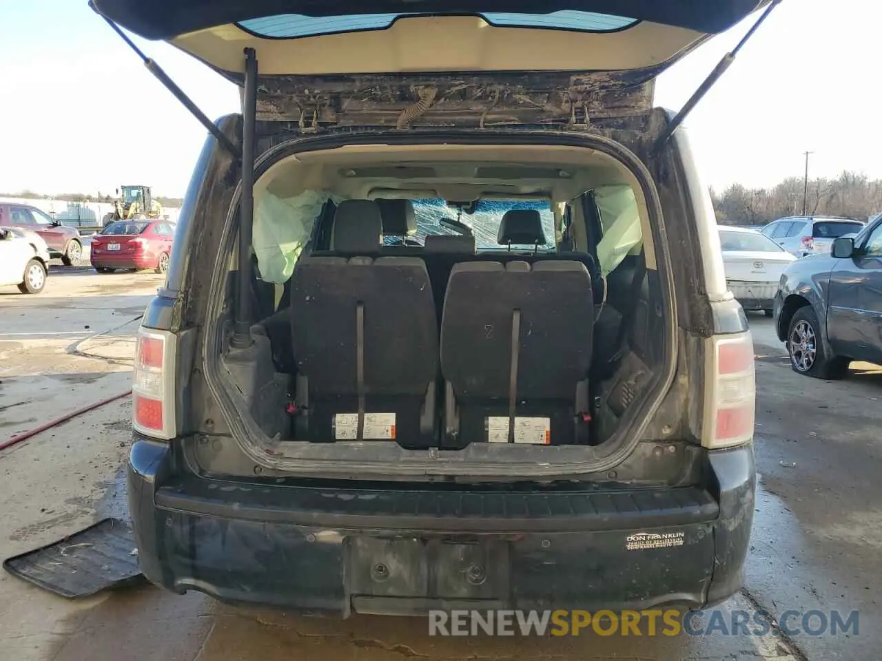 6 fotografías del automóvil dañado 2FMHK6D87KBA17438 FORD FLEX 2019