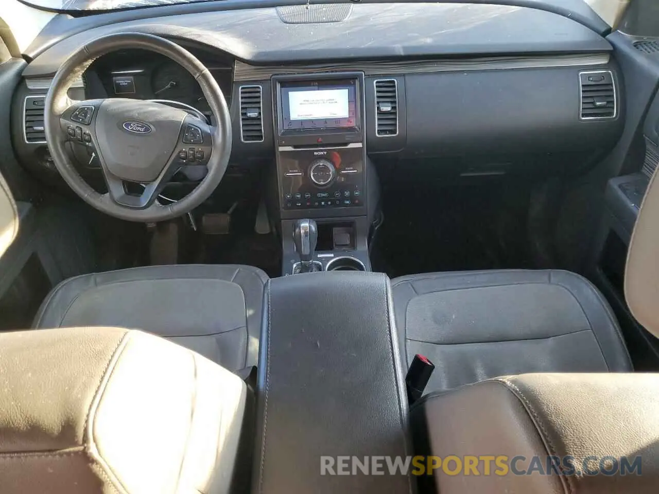 8 fotografías del automóvil dañado 2FMHK6D87KBA17438 FORD FLEX 2019