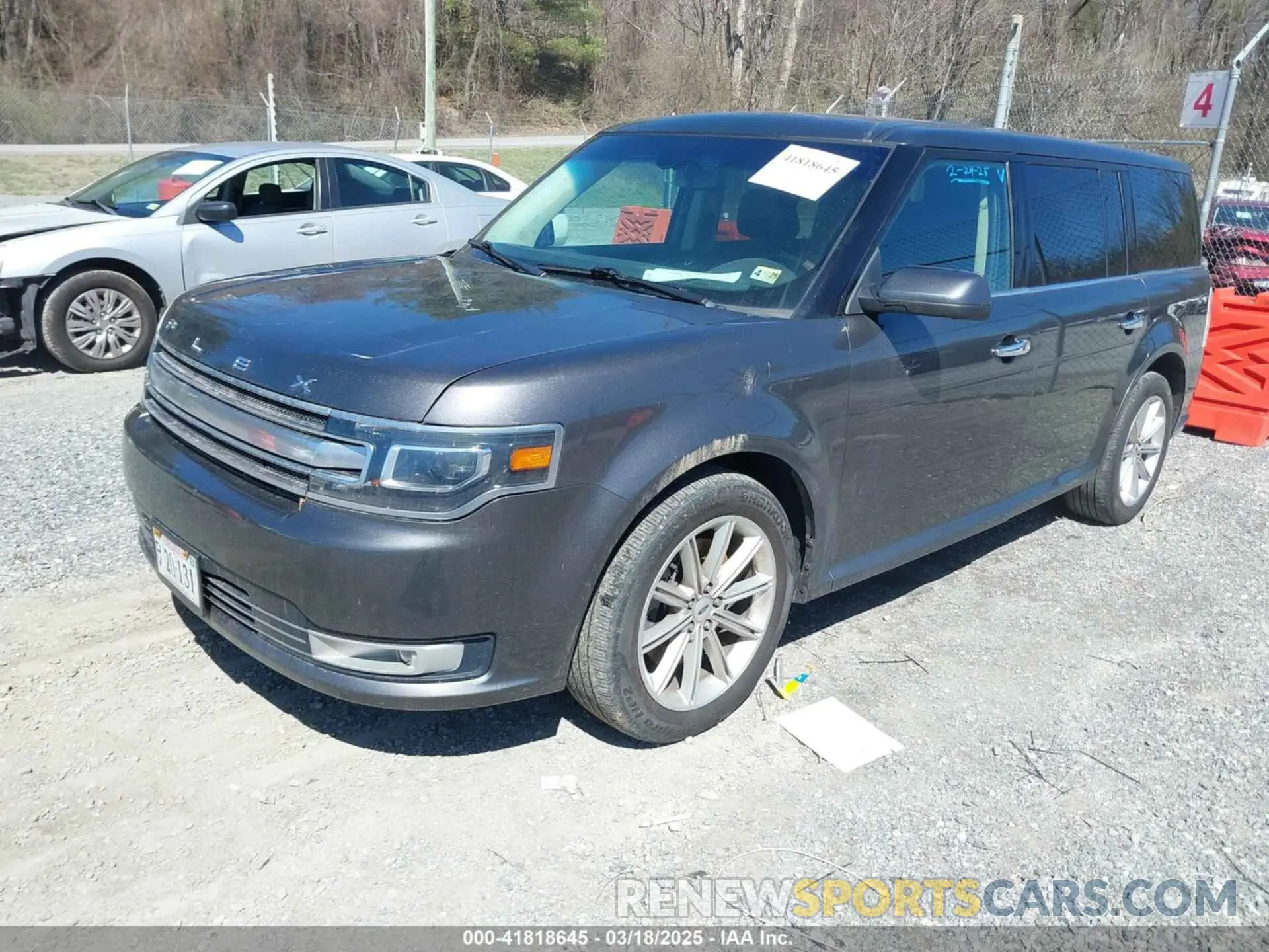 2 fotografías del automóvil dañado 2FMHK6D88KBA36189 FORD FLEX 2019