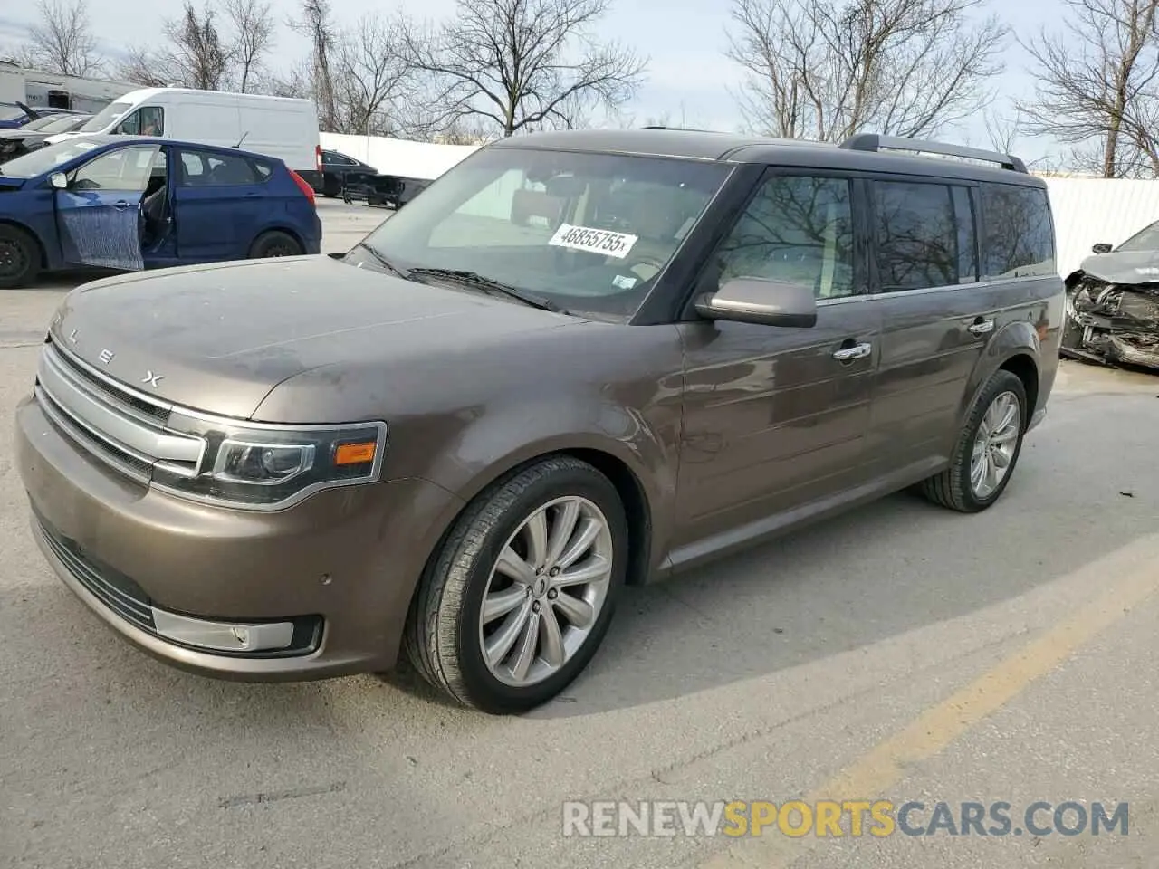 1 fotografías del automóvil dañado 2FMHK6DT0KBA22923 FORD FLEX 2019