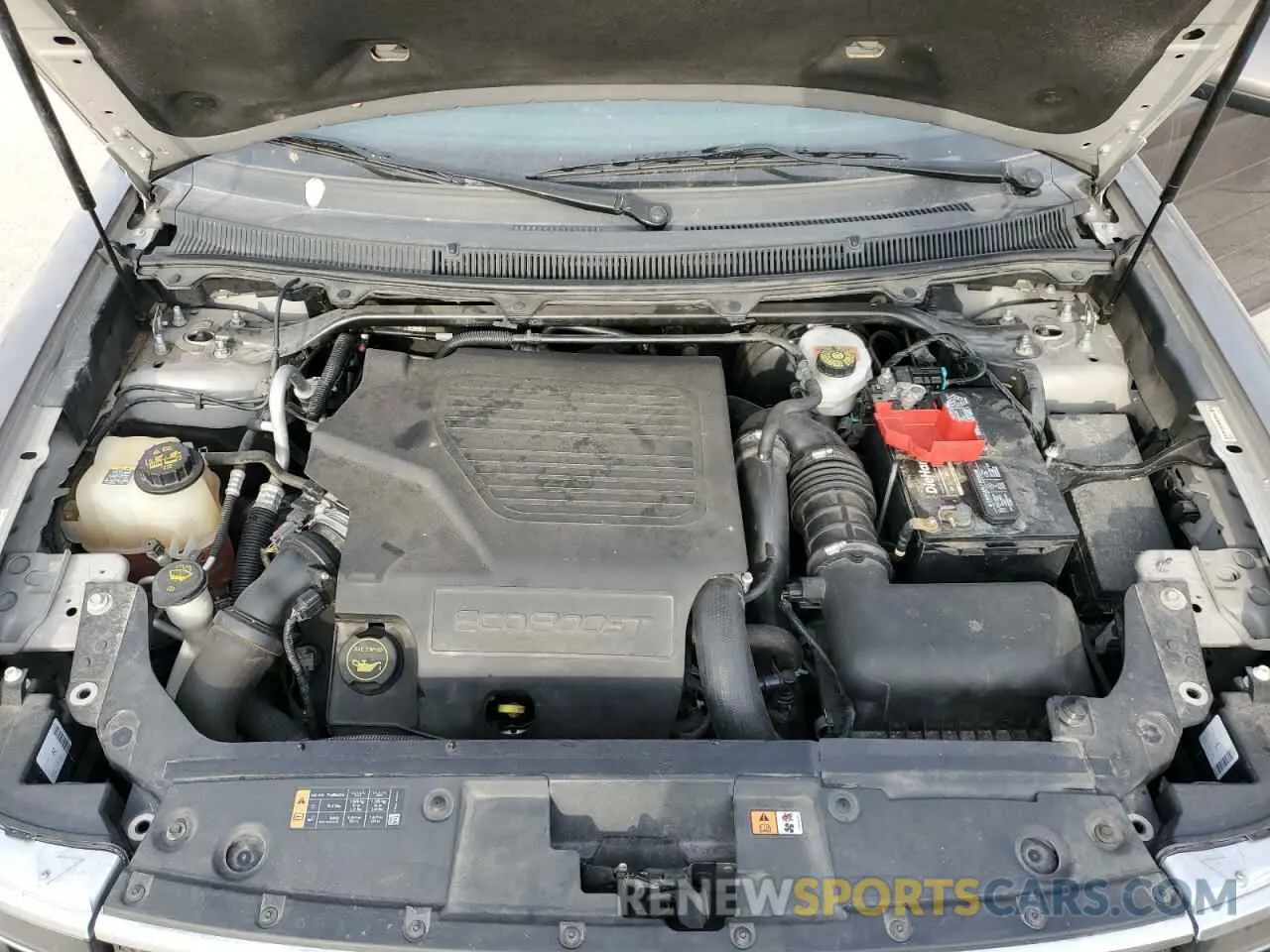 12 fotografías del automóvil dañado 2FMHK6DT0KBA22923 FORD FLEX 2019