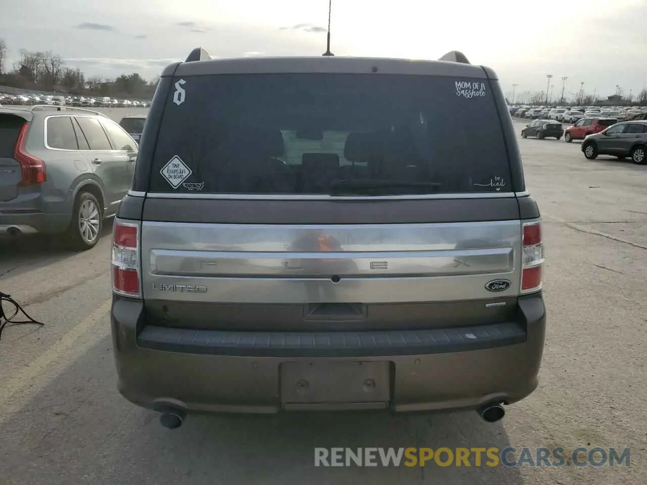 6 fotografías del automóvil dañado 2FMHK6DT0KBA22923 FORD FLEX 2019
