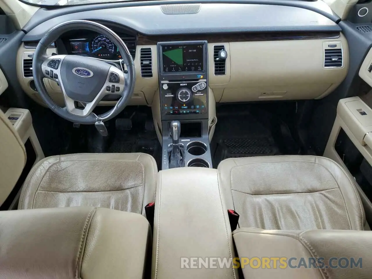 8 fotografías del automóvil dañado 2FMHK6DT0KBA22923 FORD FLEX 2019