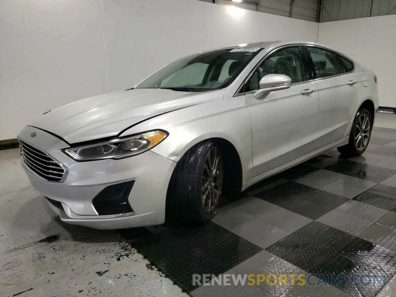 1 fotografías del automóvil dañado 3FA6P0CD0KR254062 FORD FUSION 2019