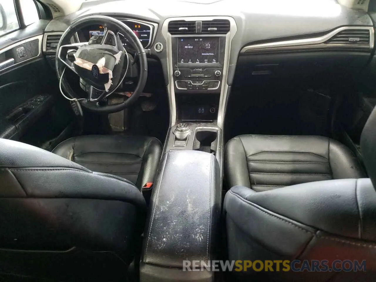 8 fotografías del automóvil dañado 3FA6P0CD0KR254062 FORD FUSION 2019
