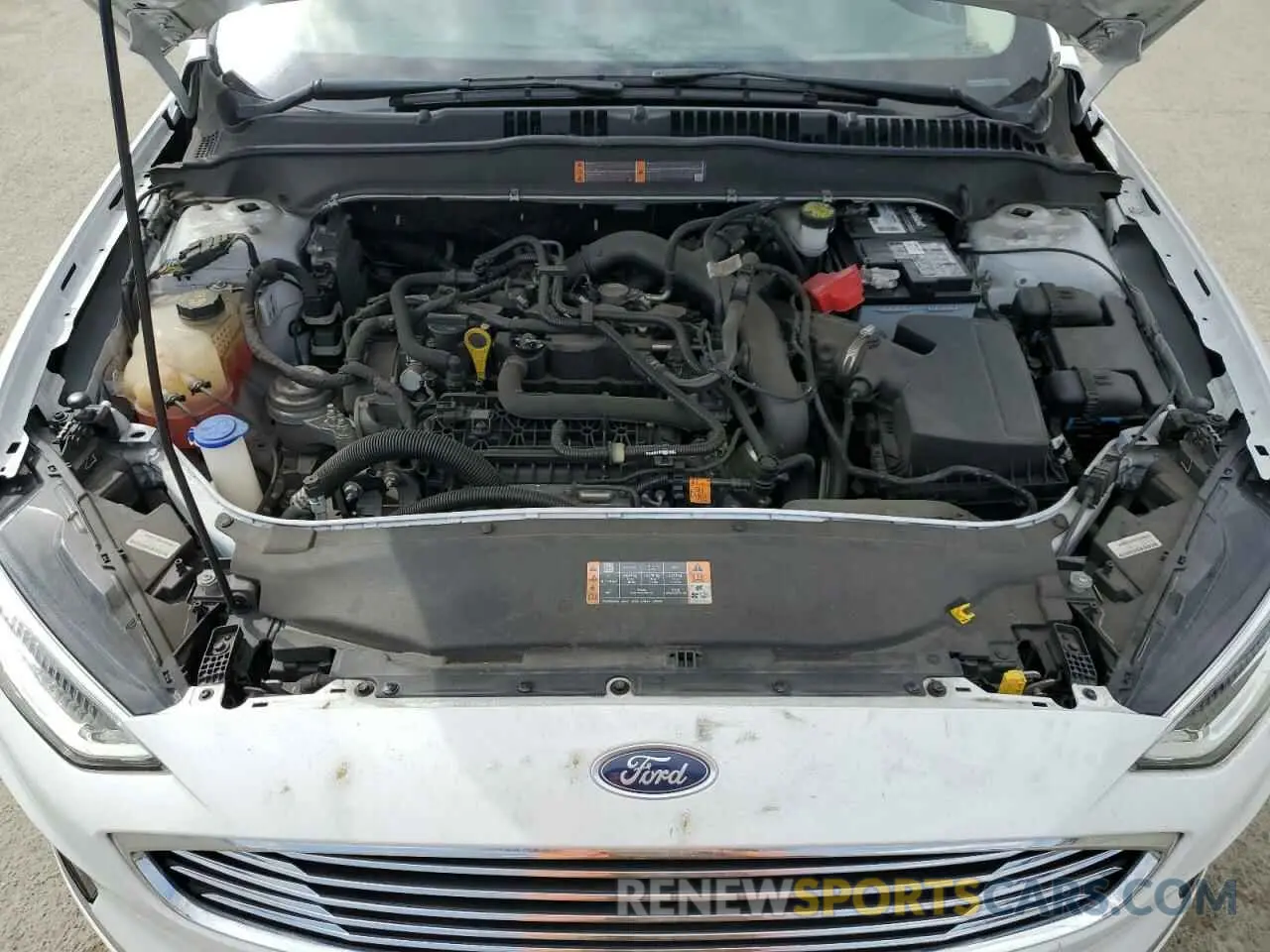 11 fotografías del automóvil dañado 3FA6P0CD0KR254126 FORD FUSION 2019