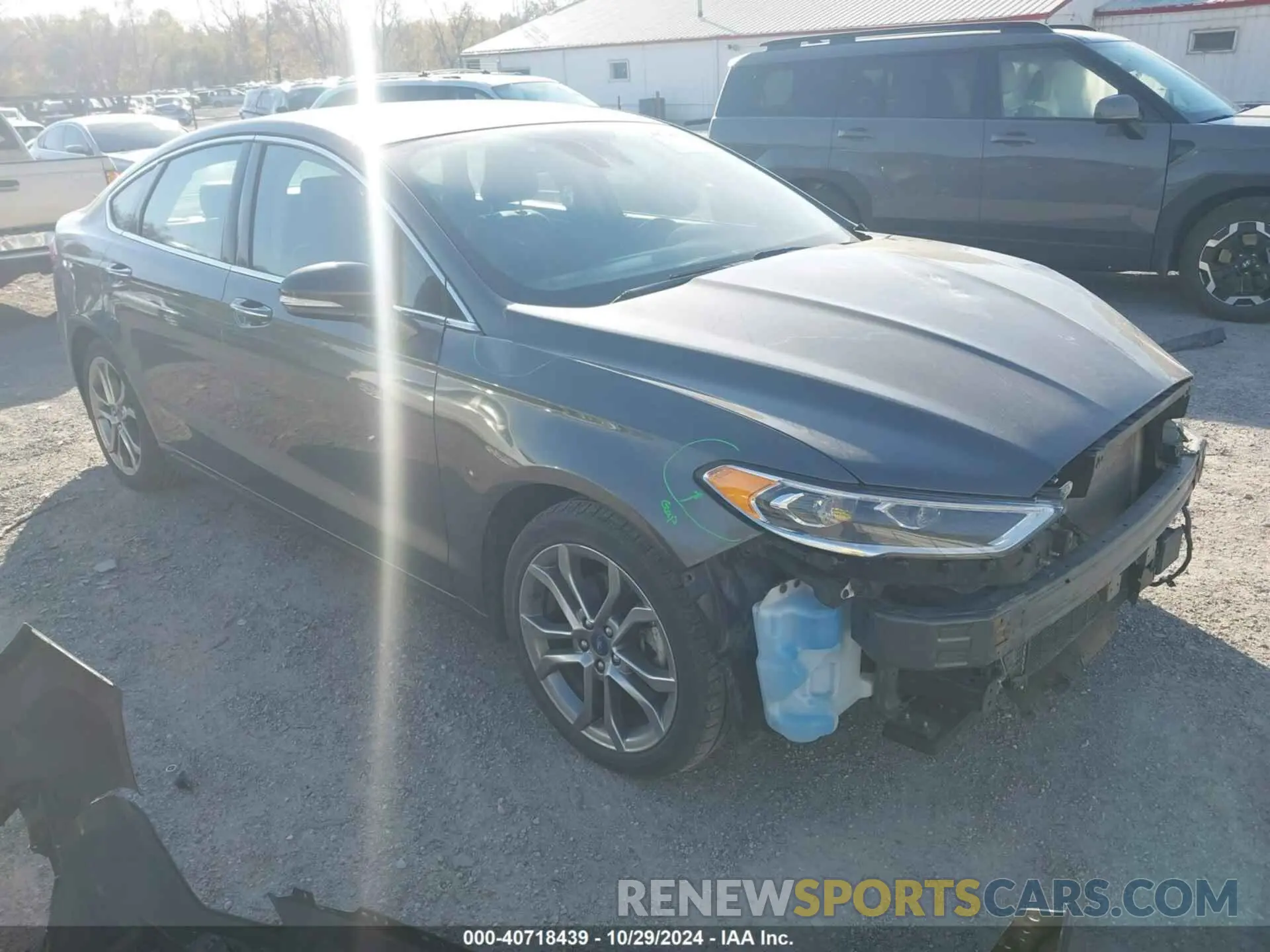 1 fotografías del automóvil dañado 3FA6P0CD2KR145389 FORD FUSION 2019