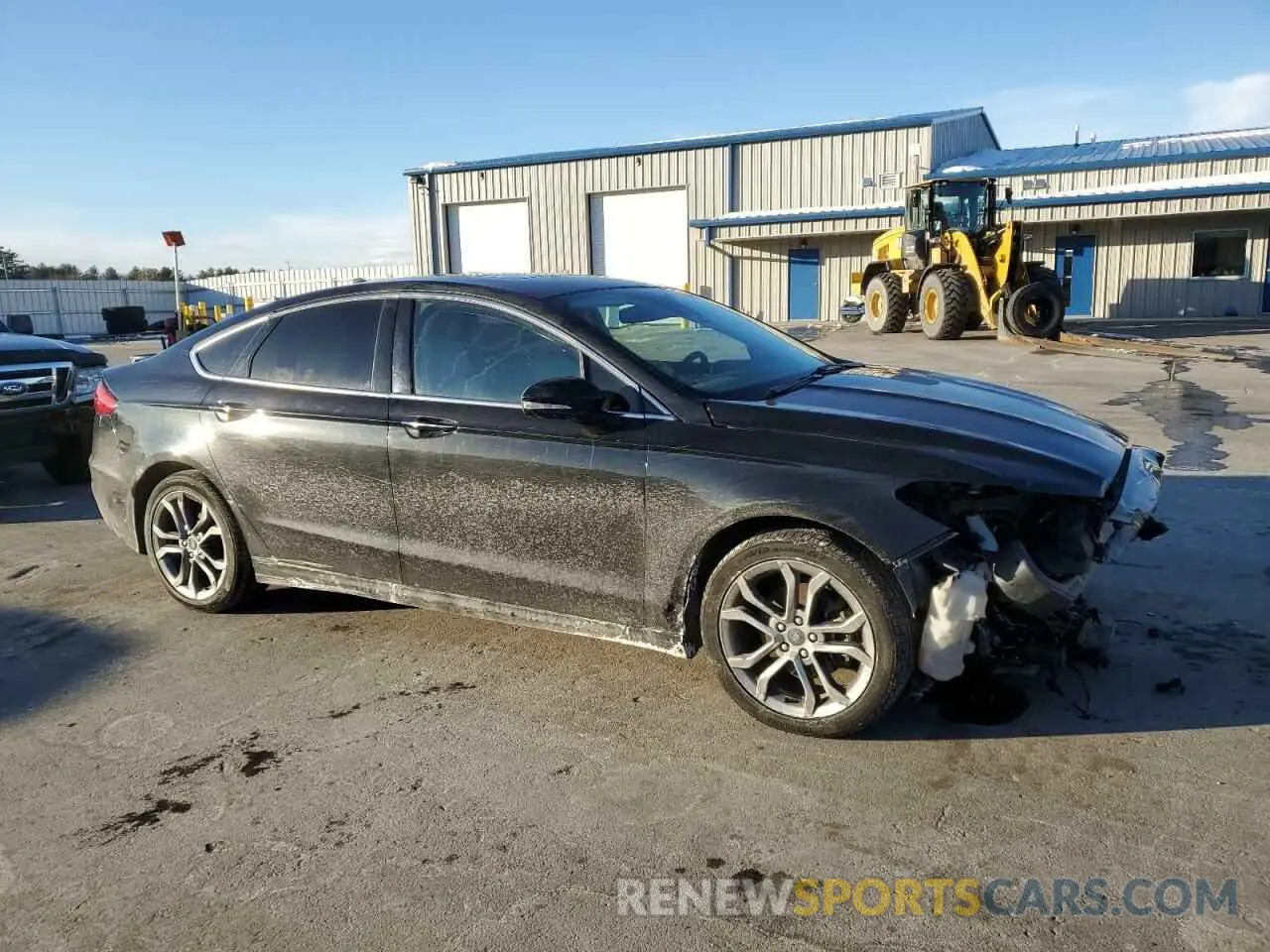 4 fotografías del automóvil dañado 3FA6P0CD2KR222309 FORD FUSION 2019