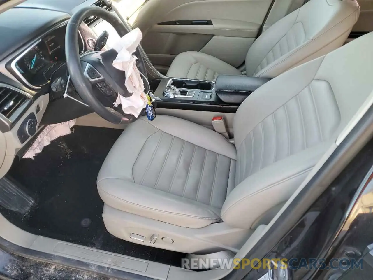 7 fotografías del automóvil dañado 3FA6P0CD2KR222309 FORD FUSION 2019