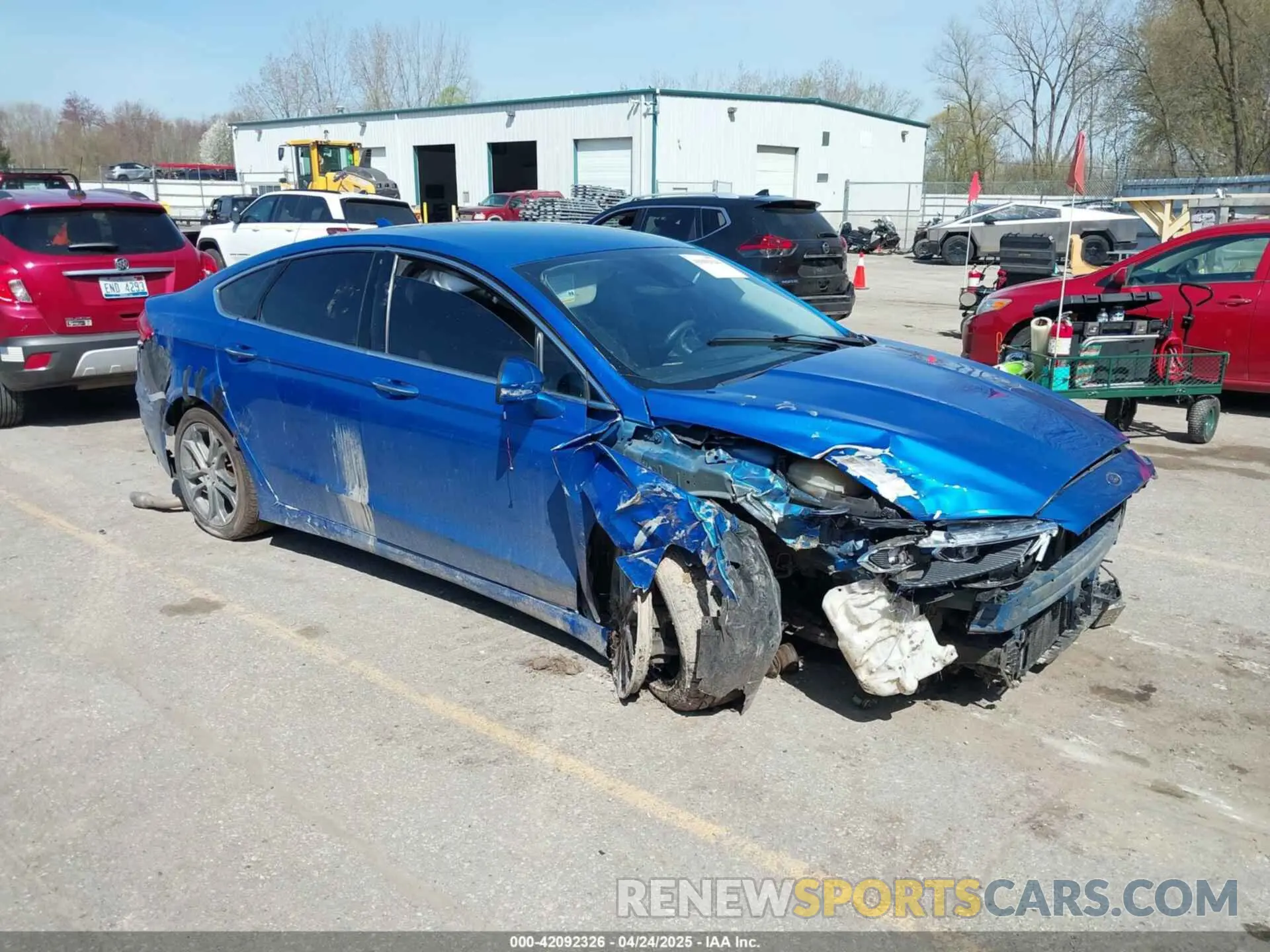 1 fotografías del automóvil dañado 3FA6P0CD2KR222911 FORD FUSION 2019