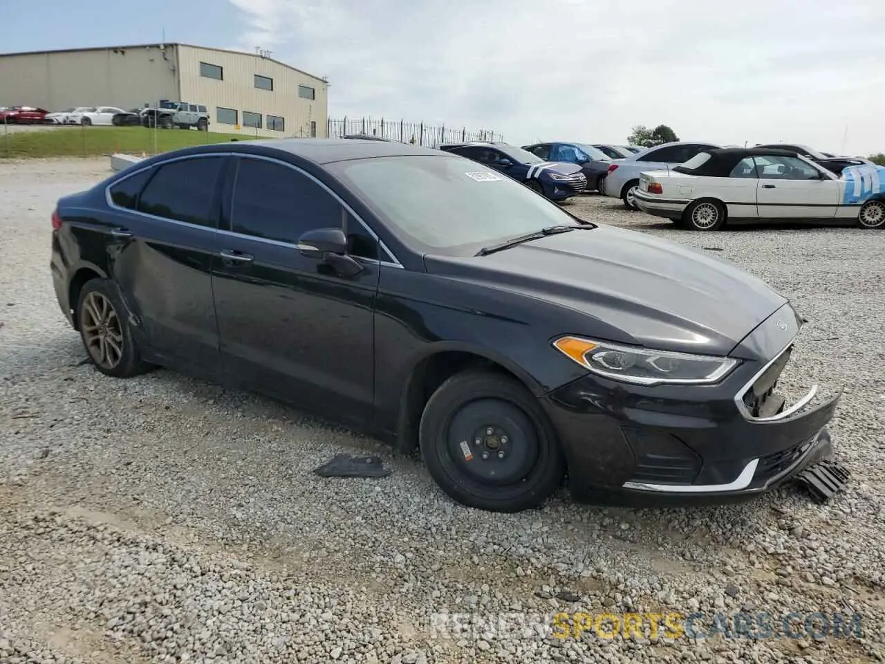 4 fotografías del automóvil dañado 3FA6P0CD3KR116452 FORD FUSION 2019