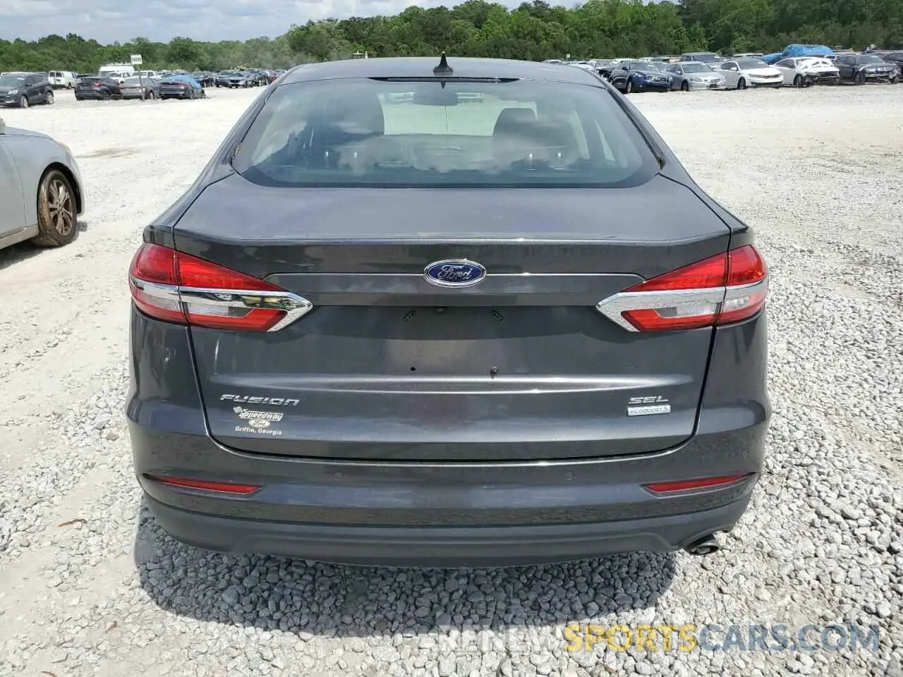 6 fotografías del automóvil dañado 3FA6P0CD3KR150410 FORD FUSION 2019