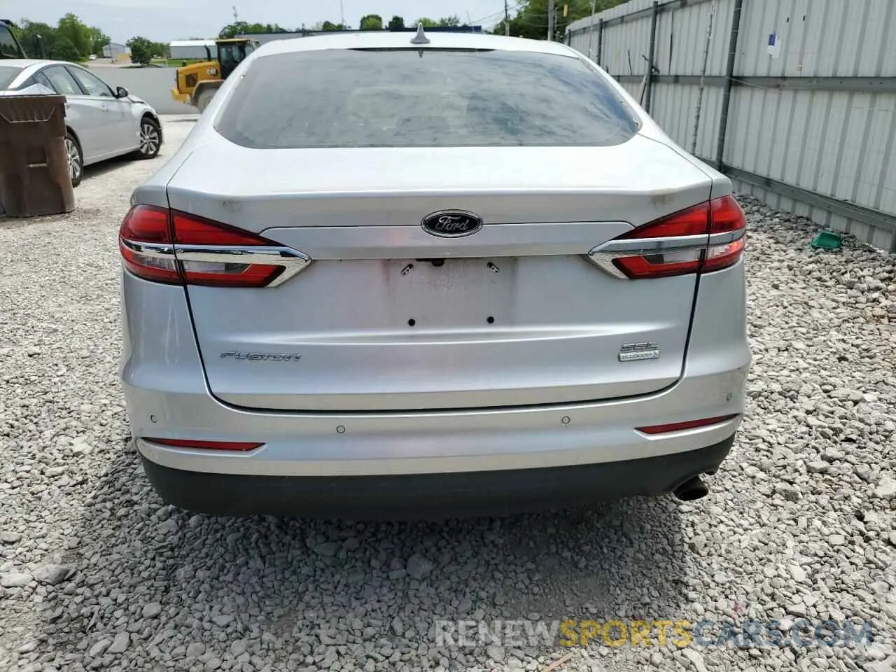 6 fotografías del automóvil dañado 3FA6P0CD3KR181754 FORD FUSION 2019