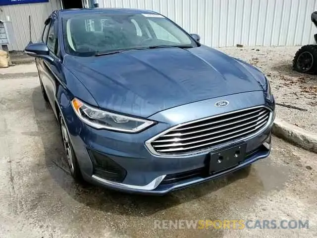 13 fotografías del automóvil dañado 3FA6P0CD3KR238289 FORD FUSION 2019