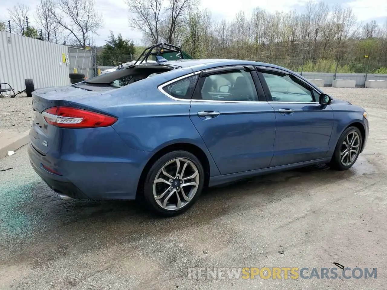 3 fotografías del automóvil dañado 3FA6P0CD3KR238289 FORD FUSION 2019