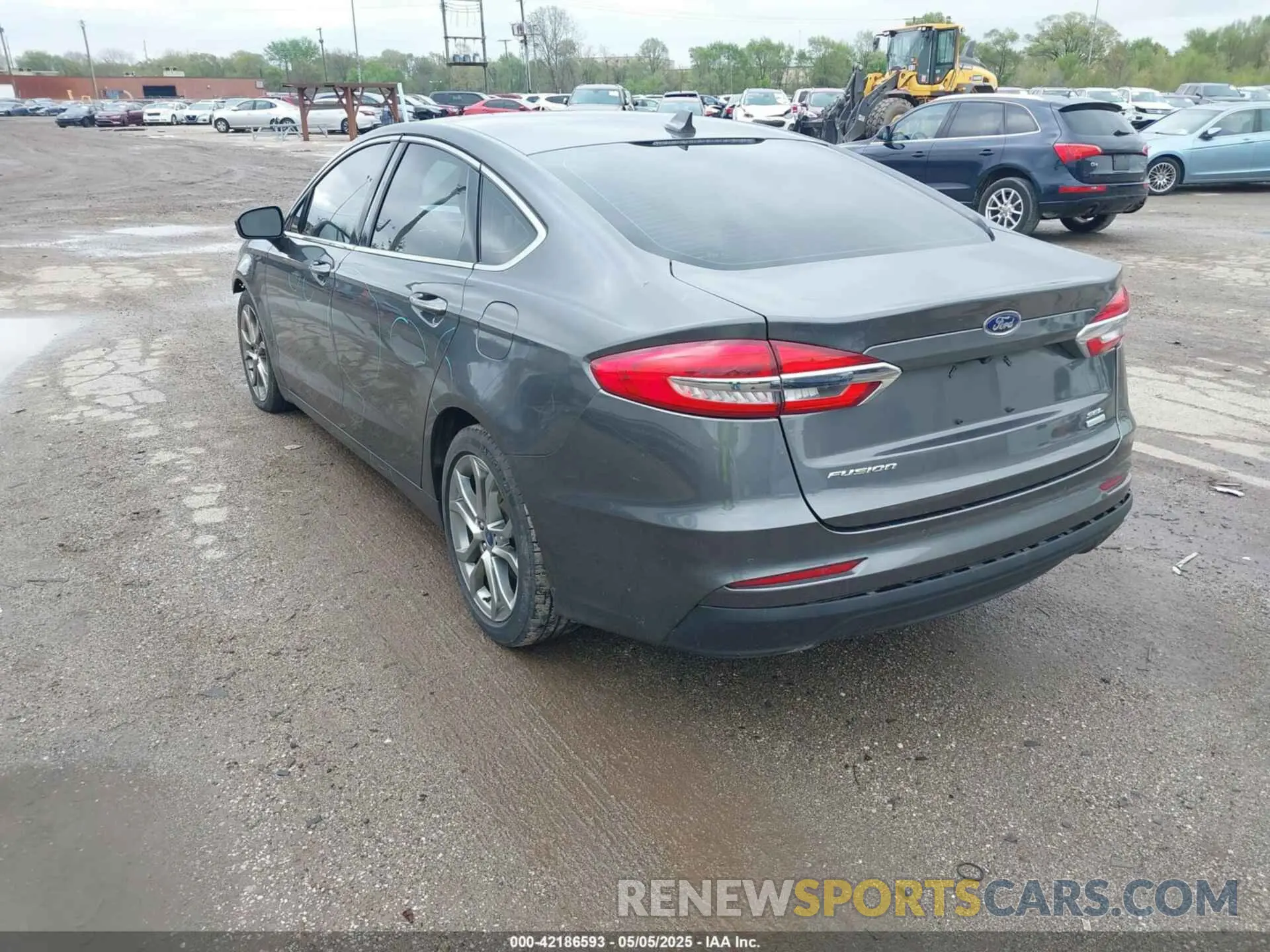 3 fotografías del automóvil dañado 3FA6P0CD3KR259854 FORD FUSION 2019