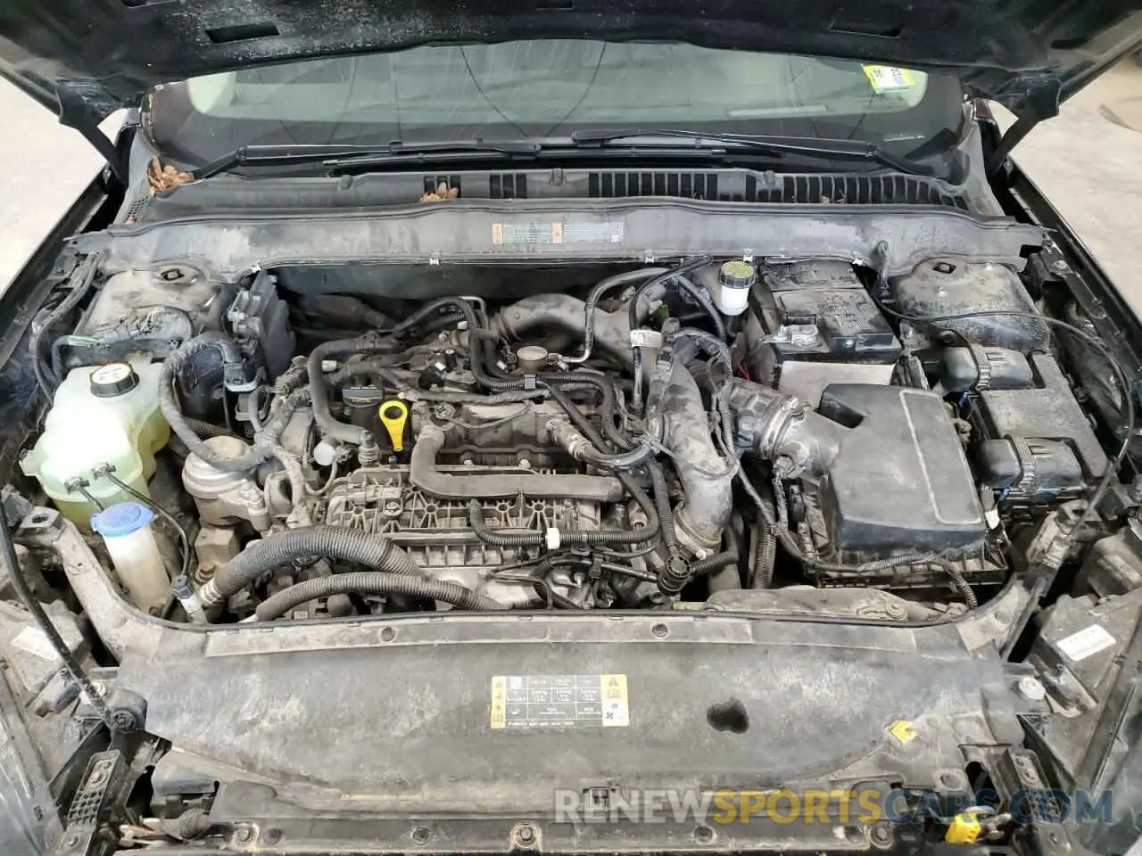 11 fotografías del automóvil dañado 3FA6P0CD4KR181424 FORD FUSION 2019