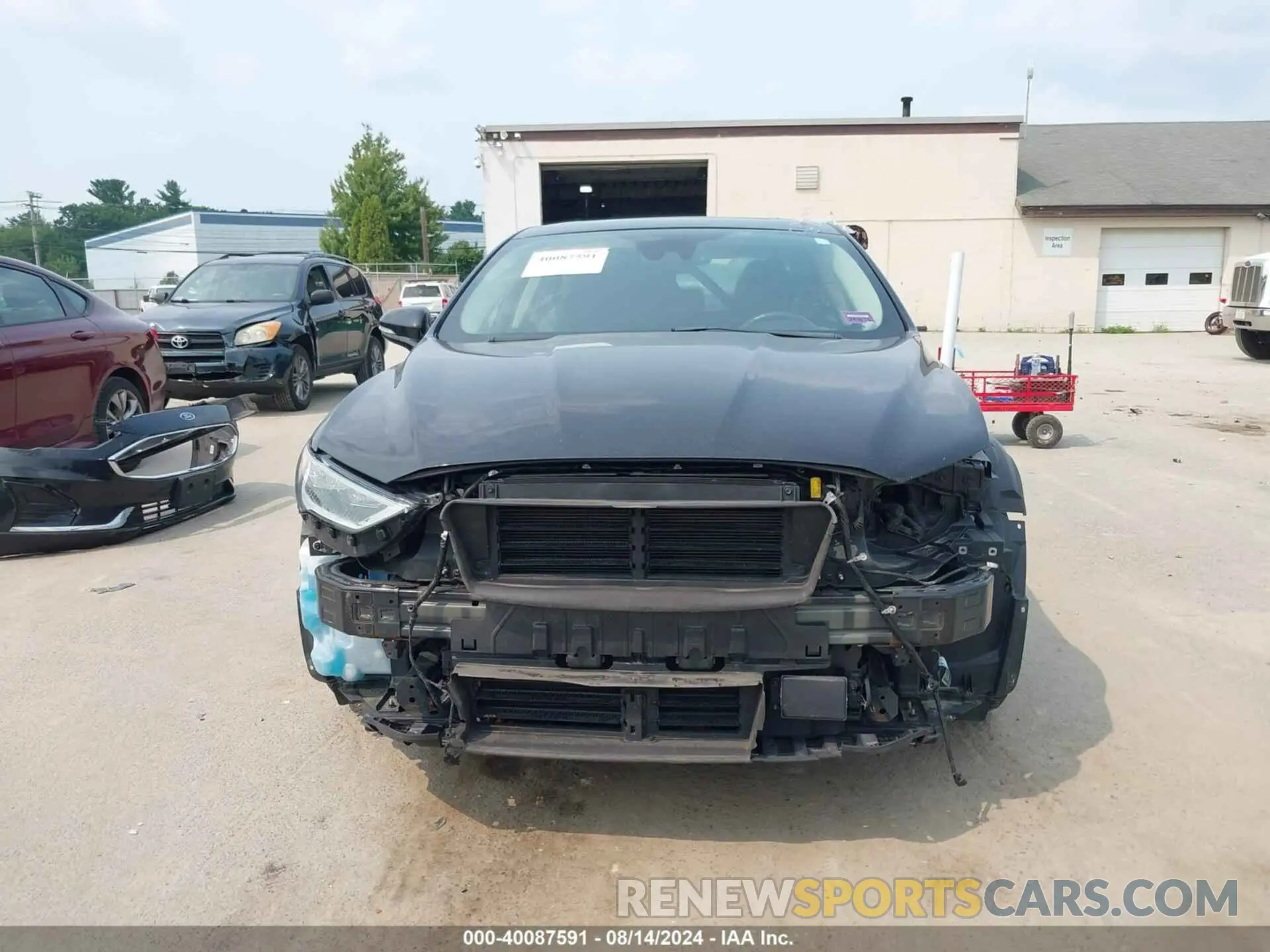 13 fotografías del automóvil dañado 3FA6P0CD4KR224479 FORD FUSION 2019
