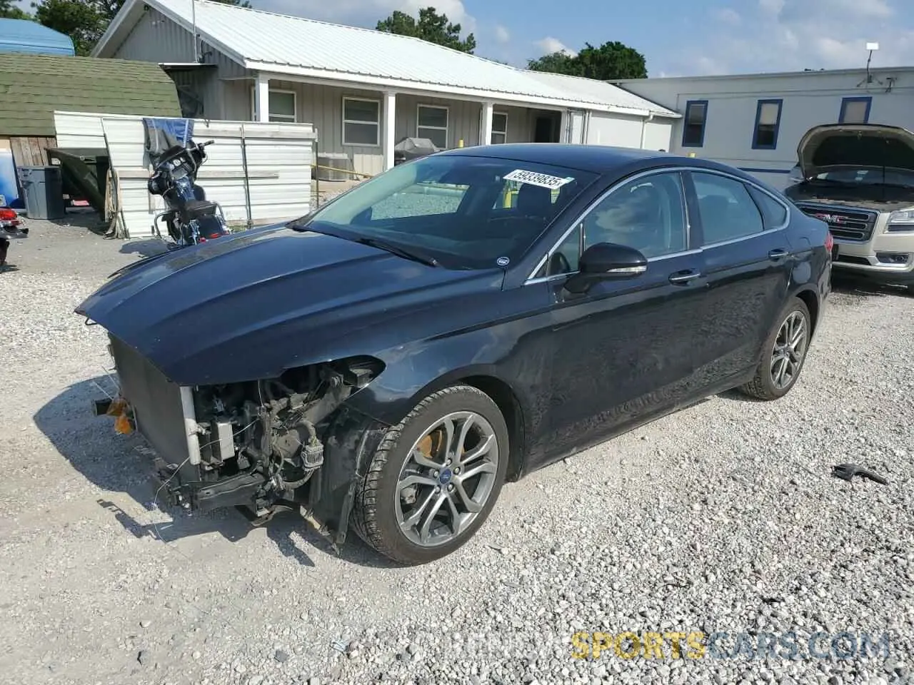 1 fotografías del automóvil dañado 3FA6P0CD4KR239516 FORD FUSION 2019