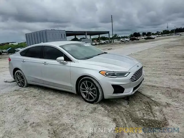 11 fotografías del automóvil dañado 3FA6P0CD5KR138503 FORD FUSION 2019