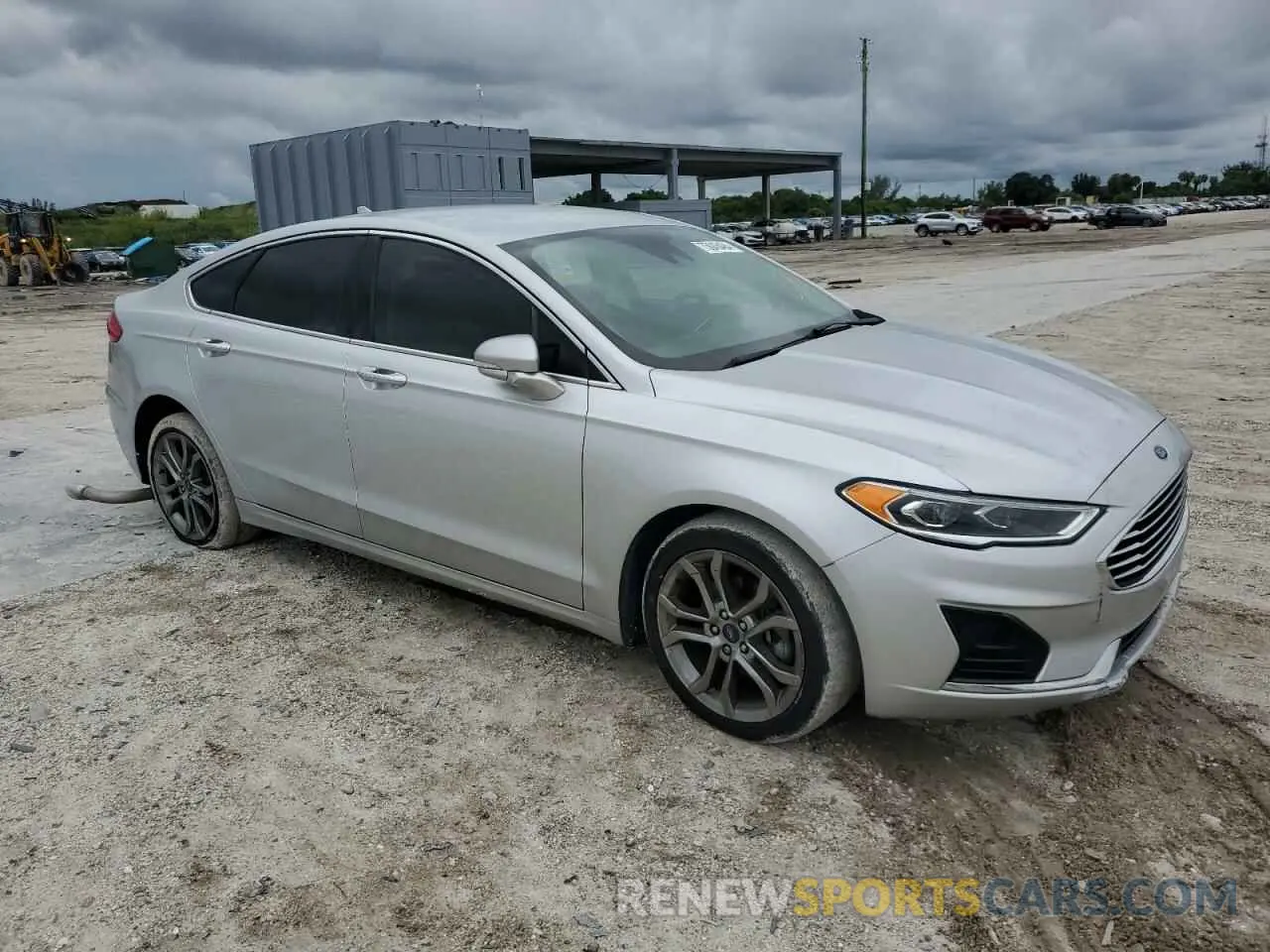 4 fotografías del automóvil dañado 3FA6P0CD5KR138503 FORD FUSION 2019
