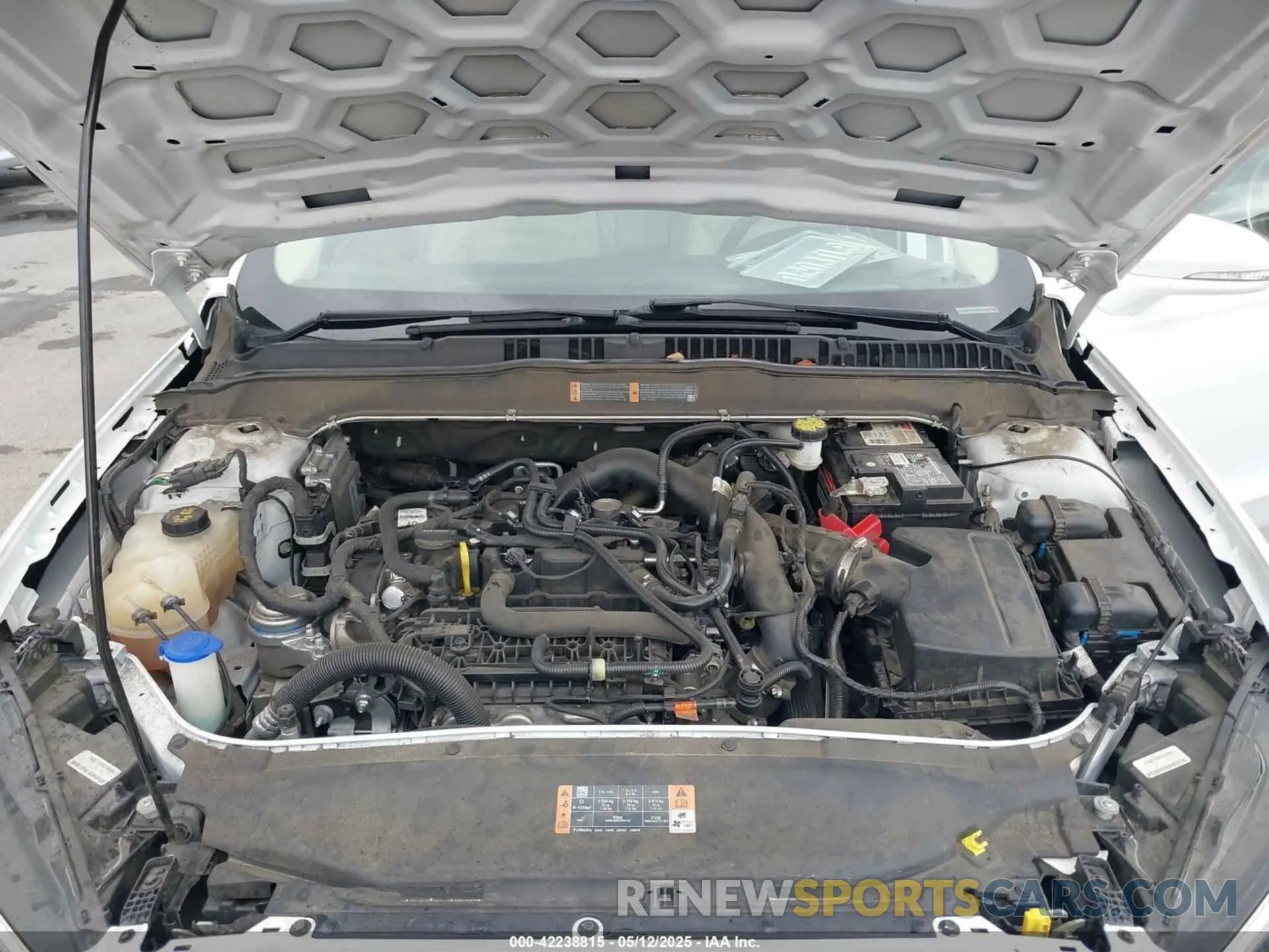 10 fotografías del automóvil dañado 3FA6P0CD5KR202264 FORD FUSION 2019