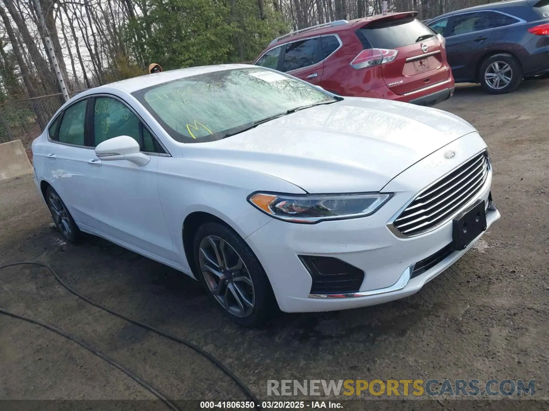 1 fotografías del automóvil dañado 3FA6P0CD5KR224619 FORD FUSION 2019