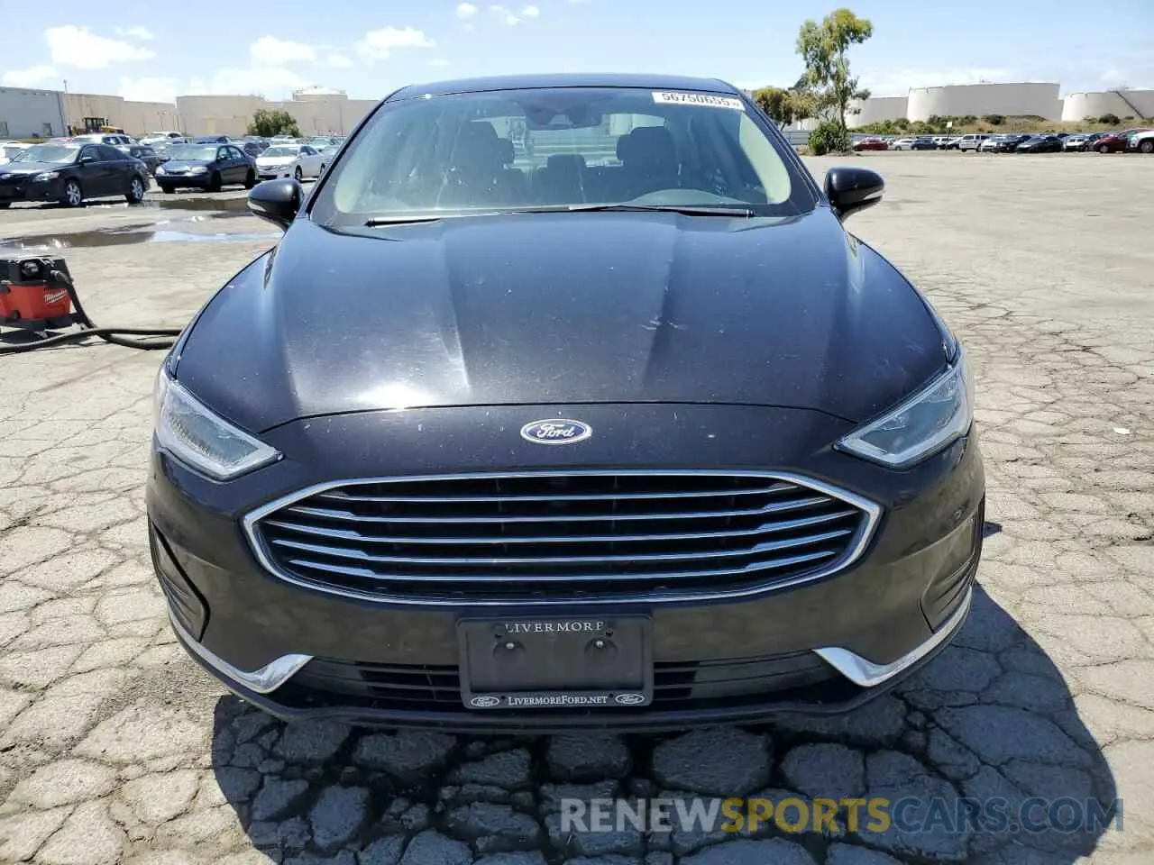 5 fotografías del automóvil dañado 3FA6P0CD5KR253151 FORD FUSION 2019