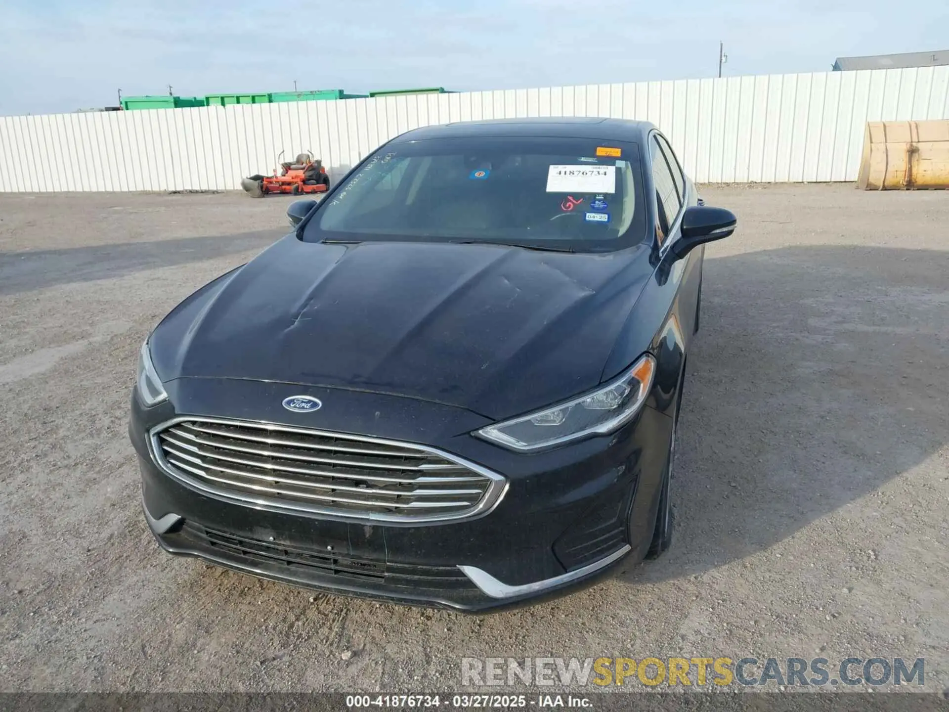 6 fotografías del automóvil dañado 3FA6P0CD6KR252896 FORD FUSION 2019