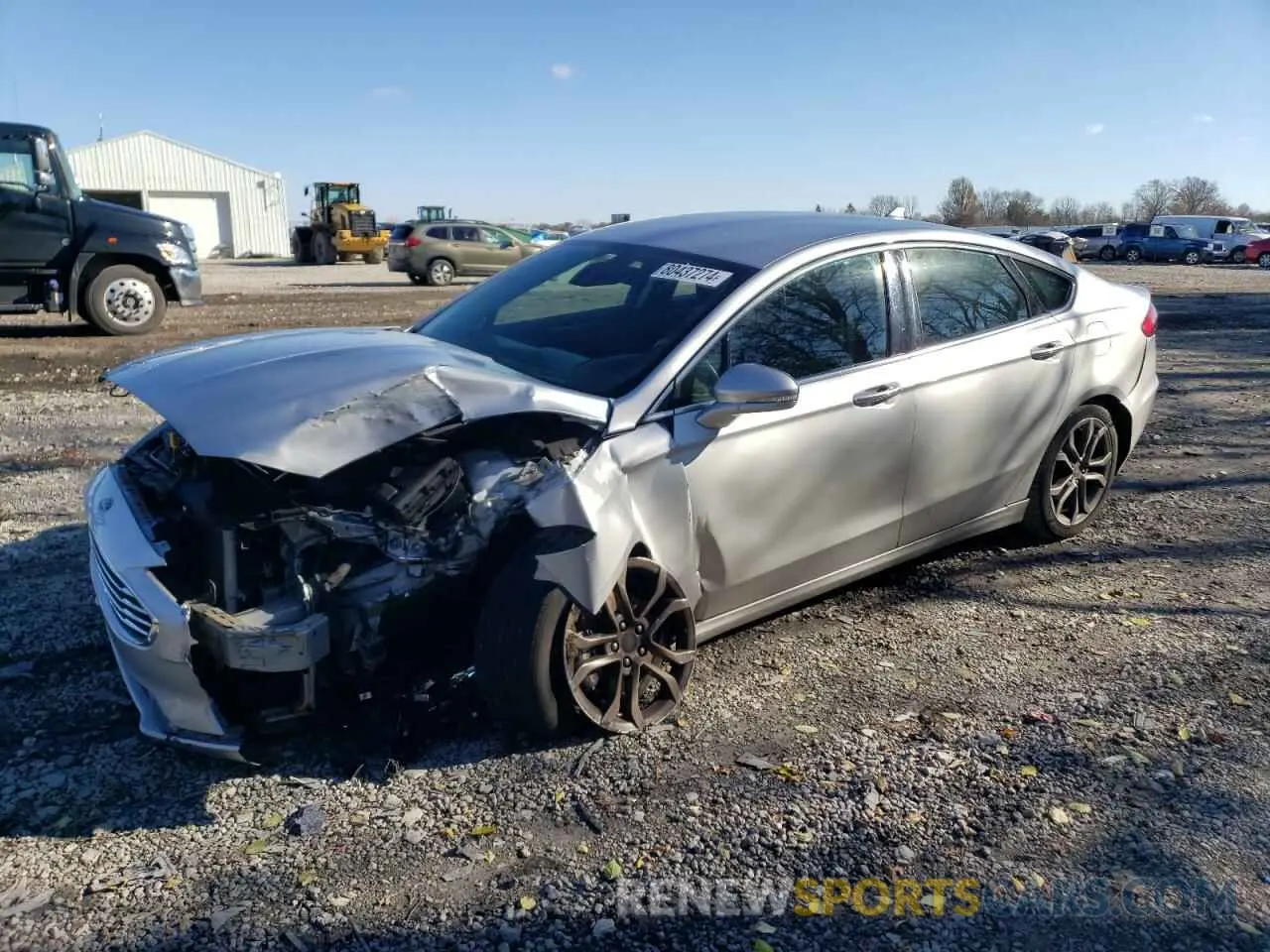 1 fotografías del automóvil dañado 3FA6P0CD8KR238434 FORD FUSION 2019