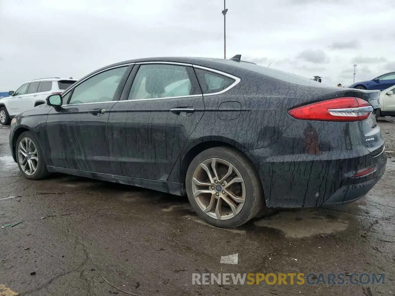 2 fotografías del automóvil dañado 3FA6P0CD8KR253144 FORD FUSION 2019