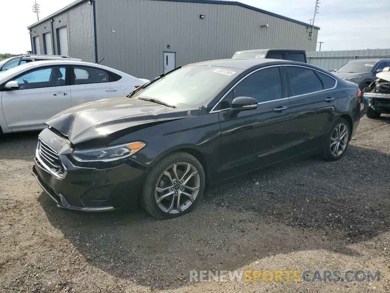 1 fotografías del automóvil dañado 3FA6P0CD9KR109778 FORD FUSION 2019