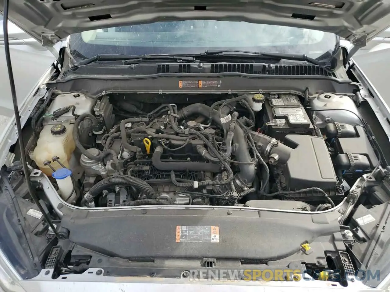 13 fotografías del automóvil dañado 3FA6P0CD9KR138343 FORD FUSION 2019