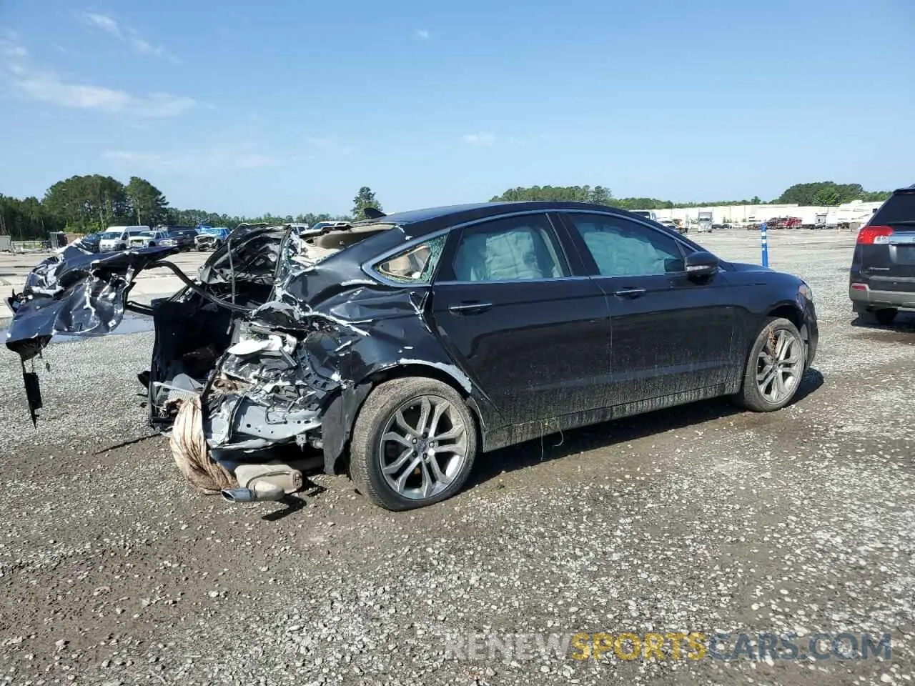 3 fotografías del automóvil dañado 3FA6P0CD9KR138486 FORD FUSION 2019