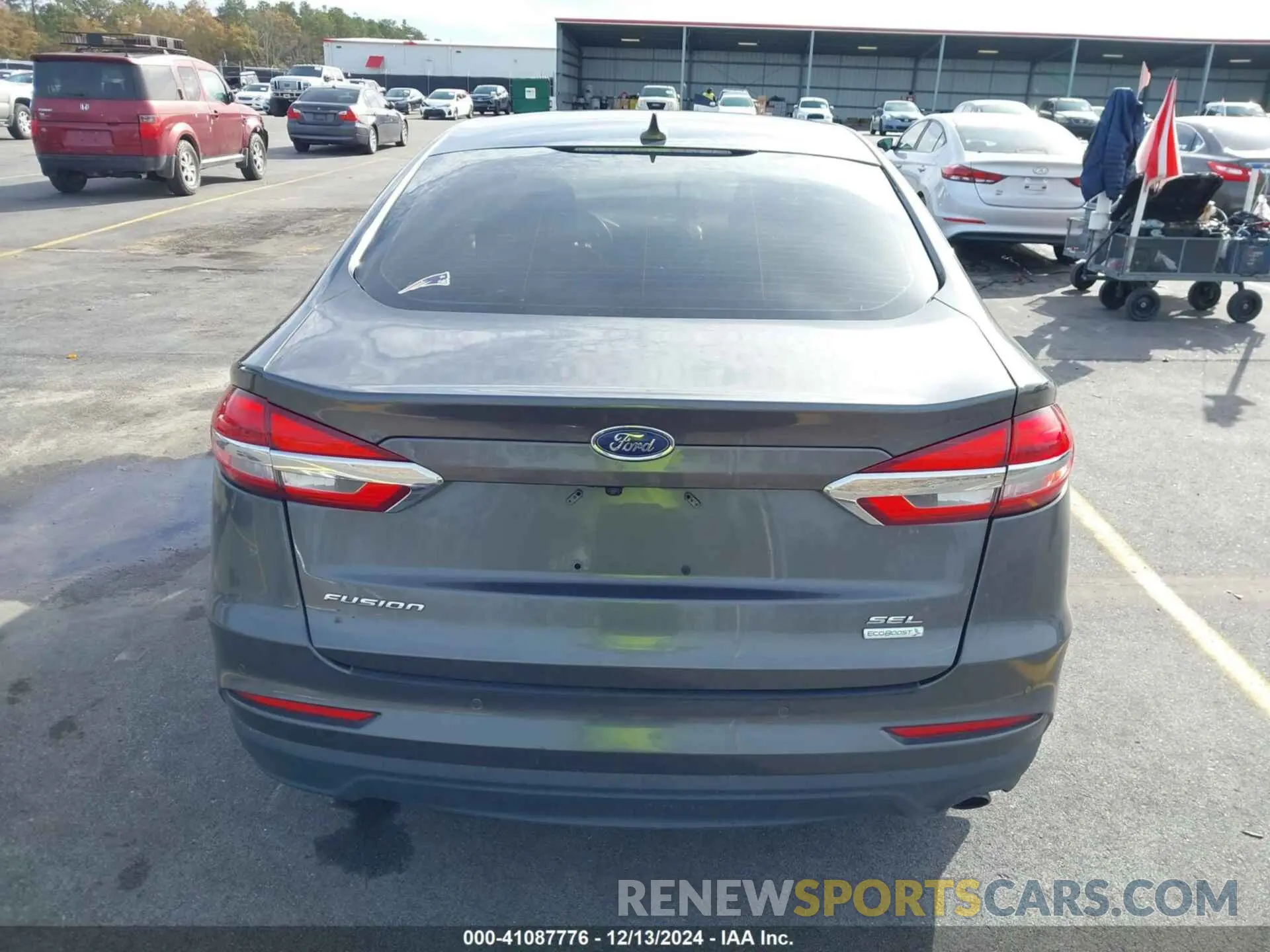 15 fotografías del automóvil dañado 3FA6P0CD9KR252892 FORD FUSION 2019