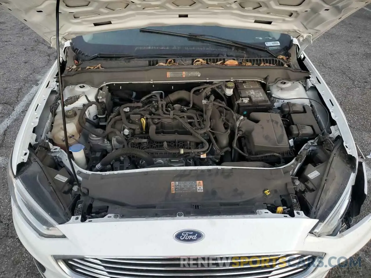 11 fotografías del automóvil dañado 3FA6P0CD9KR260085 FORD FUSION 2019