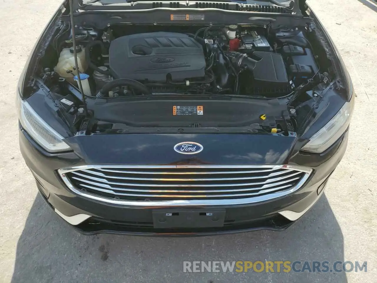 11 fotografías del automóvil dañado 3FA6P0CDXKR110552 FORD FUSION 2019
