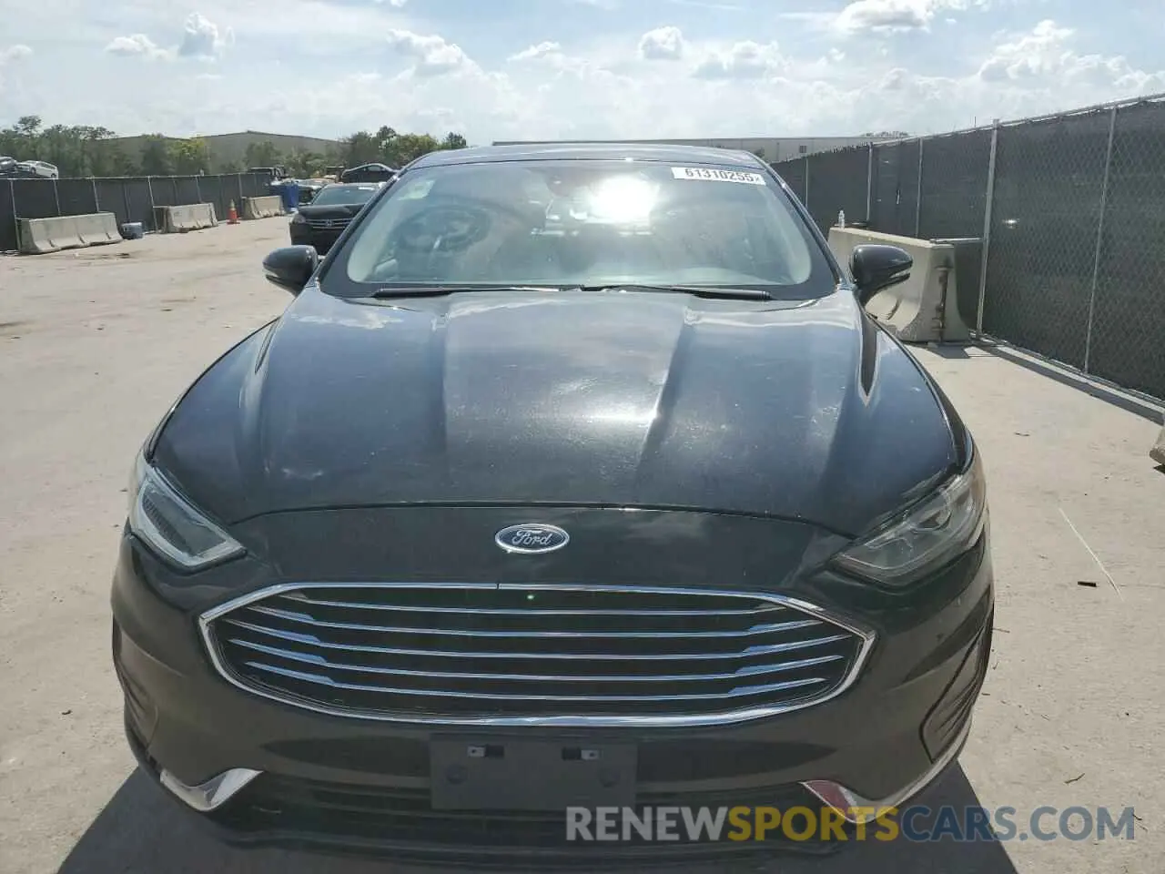 5 fotografías del automóvil dañado 3FA6P0CDXKR110552 FORD FUSION 2019