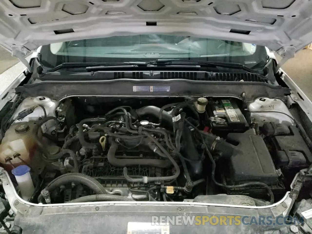 11 fotografías del automóvil dañado 3FA6P0CDXKR118649 FORD FUSION 2019