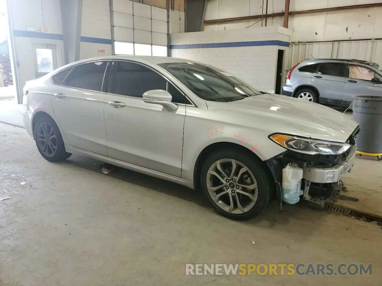 4 fotografías del automóvil dañado 3FA6P0CDXKR145270 FORD FUSION 2019
