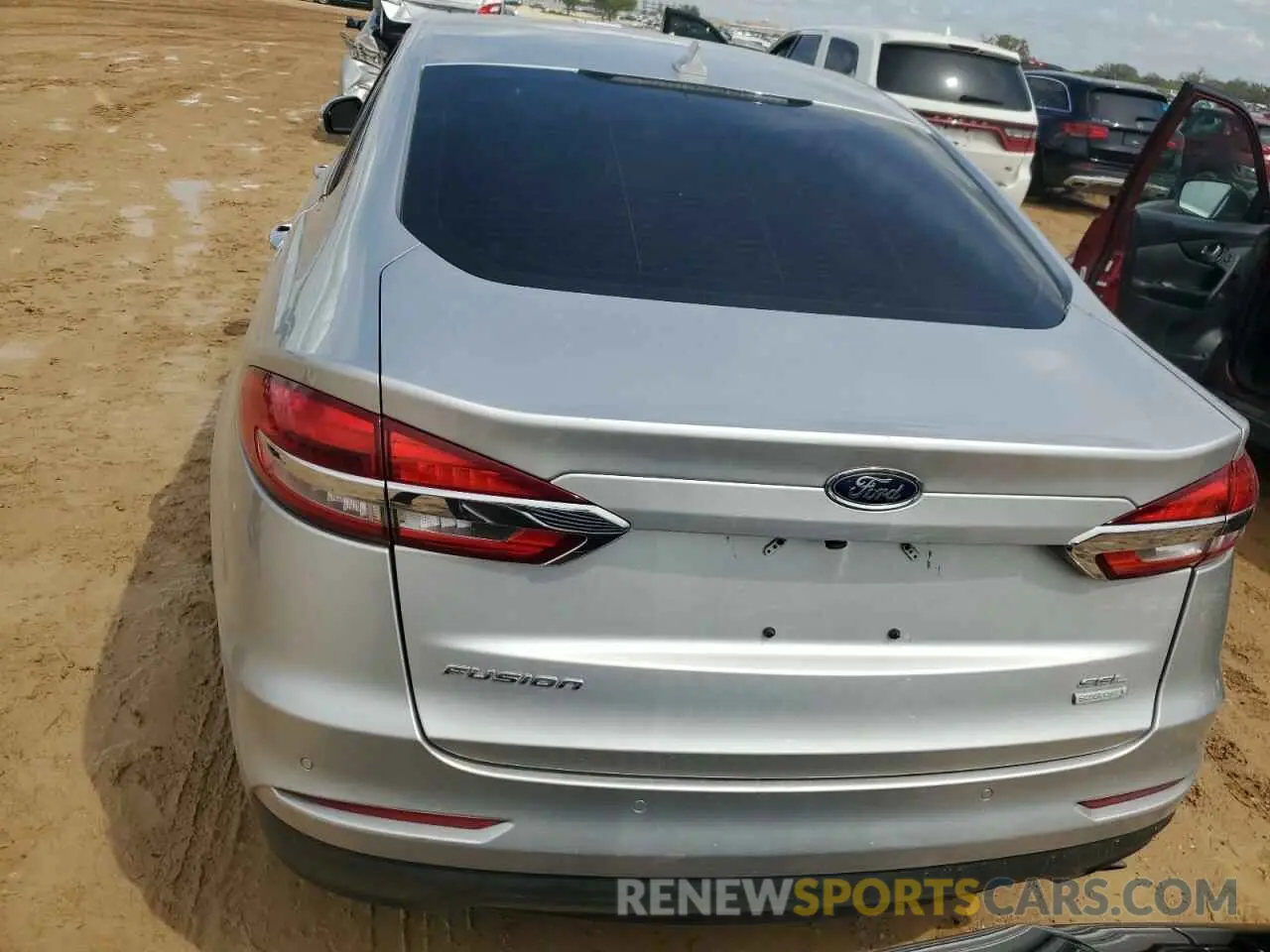 6 fotografías del automóvil dañado 3FA6P0CDXKR237852 FORD FUSION 2019
