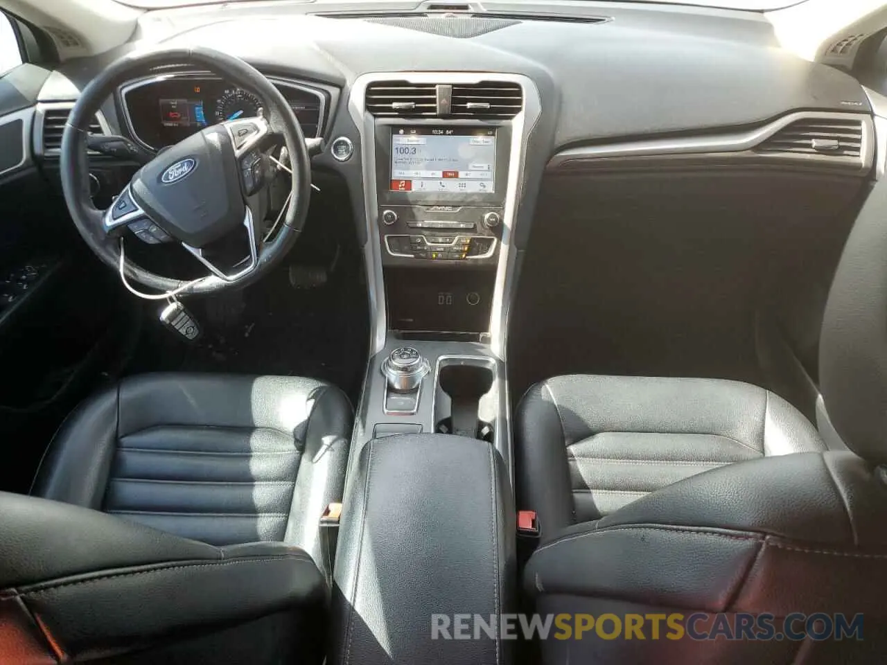 8 fotografías del automóvil dañado 3FA6P0CDXKR237852 FORD FUSION 2019