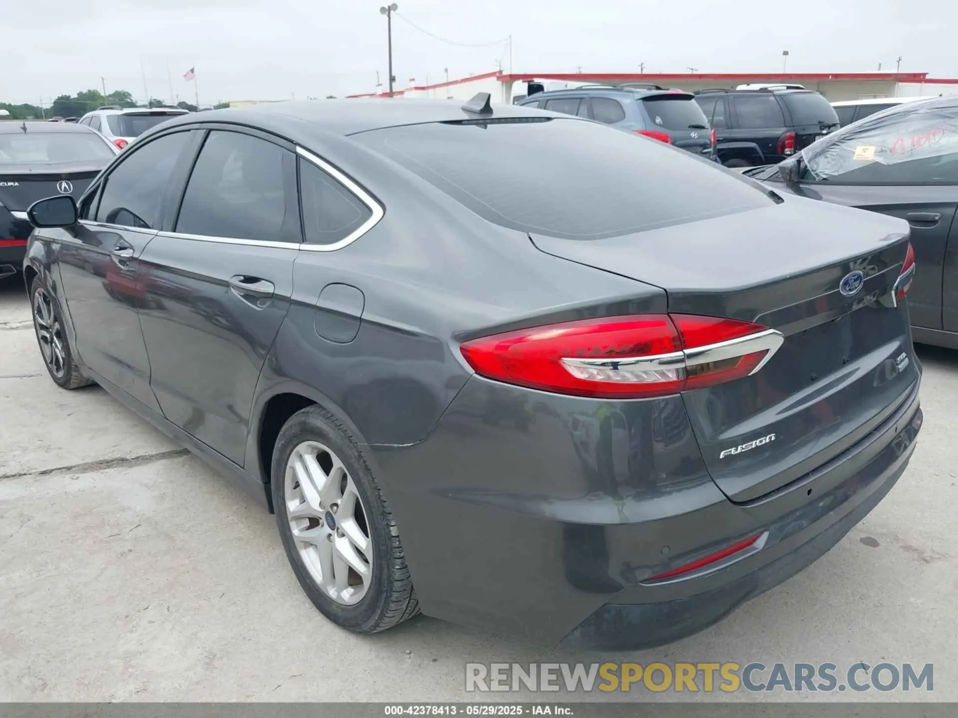 3 fotografías del automóvil dañado 3FA6P0CDXKR260550 FORD FUSION 2019